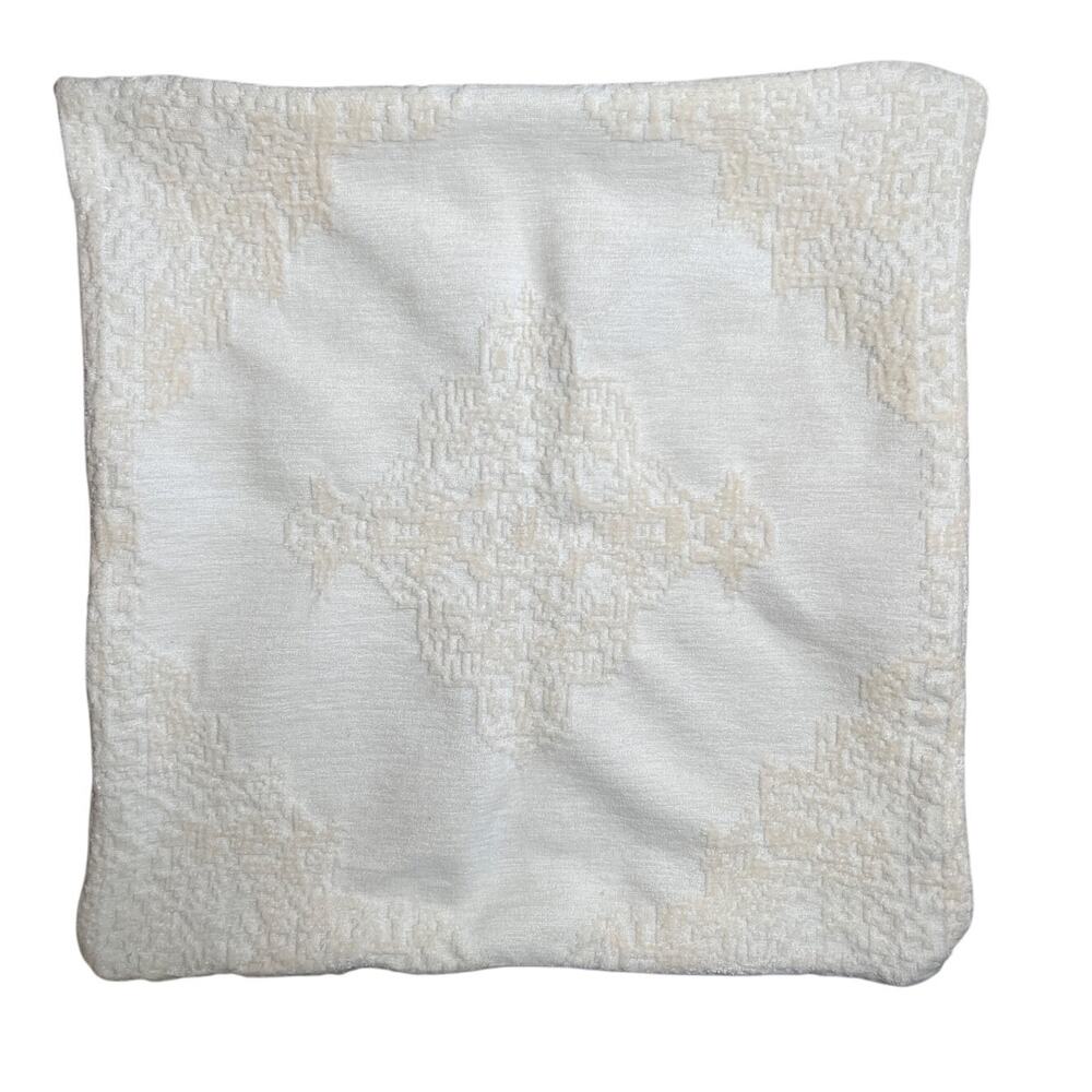 Pottery Barn 100% Cotton Cream Pillow Covers